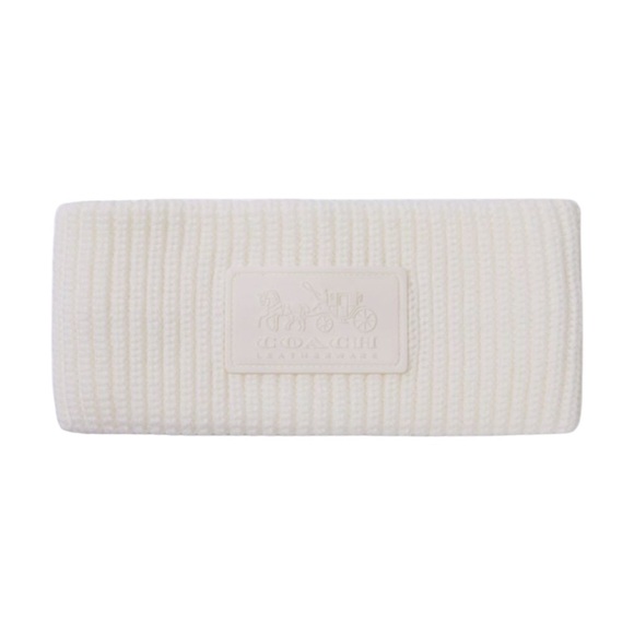 🤍Coach White Knit Headband BRAND NEW NWT🤍 - Picture 1 of 11